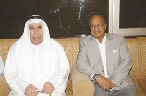 عبدالله النيباري ومبارك العمران﻿