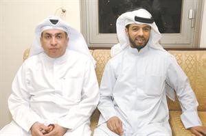 علي بو سويهي والزميل فرج ناصر﻿