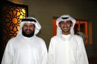 حمد الشمري ومحسام الخرافي