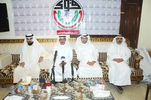 خالد الشليمي ونواف الفزيع وضيف الله العتيبي اثناء الندوة محمد ماهر﻿