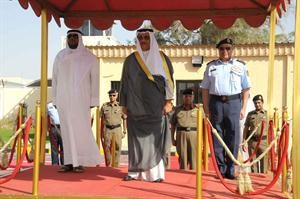 المبارك لدى وصوله الى رئاسة الاركان﻿