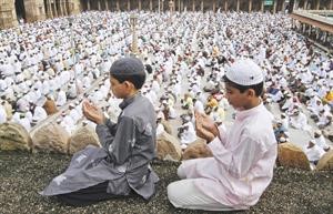صلاة العيد في الهند﻿