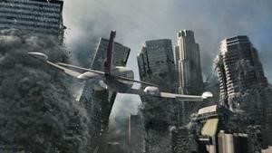 مشهد من فيلم 2012 الذي يتنبا بنهاية العالم﻿