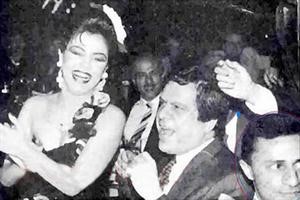 شريهان في صورة يظهر فيها حسب الشائعات علاء مبارك