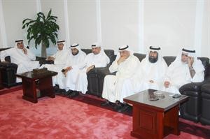 الوكلاء المساعدون حضروا التهنئة بالعيد 	محمد ماهر﻿