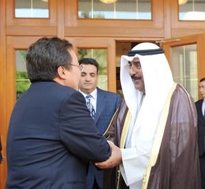  ومرحبا بالشيخ مشعل الاحمد