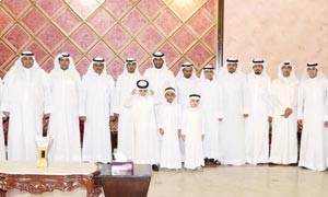 لقطة تذكارية للحضور في افطار العيد الذي نظمته جمعية خيطان قاسم باشا