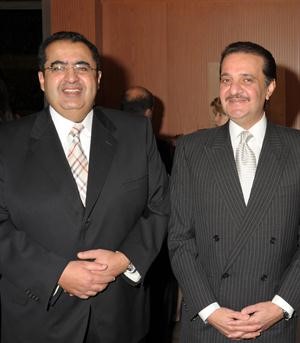 السفير حمد العيار والامير سعود بن نايف