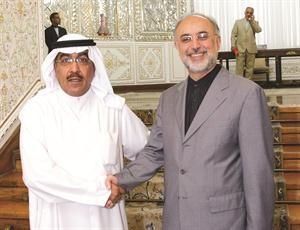 الزميل عدنان الراشد مع صالحي﻿