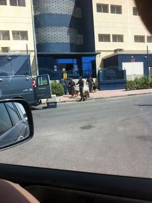 رجال الاثر تاكدوا من عدم وجود متفجرات