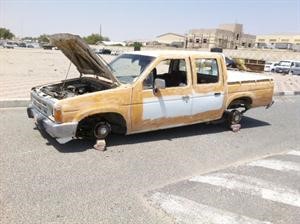 المسروقة بلا اطارات﻿
