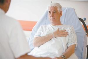 تحدث الجلطة اذا مكث المريض في السرير اكثر من 10 ايام
