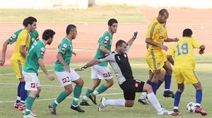 هجمة خطرة في مباراة الصفاء والانصار
