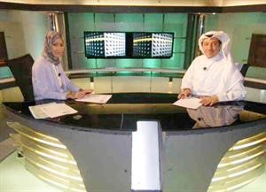 منال الشريف مع تركي الدخيل اثناء البرنامج
