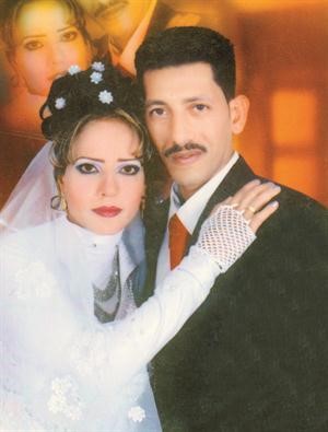 سعيد وعبير احتفلا بزفافهما
