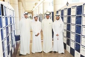 جانب من افتتاح خزائن الامانات
