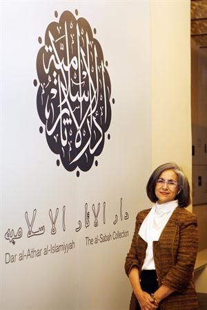 الشيخة حصة الصباح في دار الاثار﻿