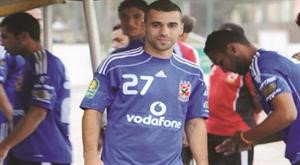 عبدالله السعيد في تدريبات الاهلي