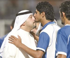 ندا اشاد بدعم رئيس اتحاد الكرة الشيخ طلال الفهد﻿