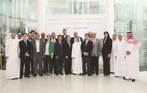 مبارك الساير متوسطا الحضور﻿