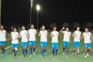 ازرق الناشئين يواصل تدريباته بحماسة وبروح معنوية عالية﻿
