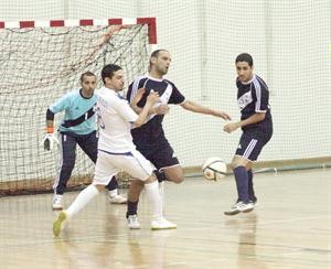 لاعبو اليرموك تفننوا في تسجيل الاهداف﻿