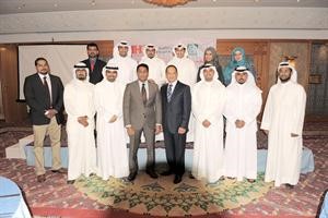 لوبو وكفافي يتوسطان المسؤولين في بيتك وانتركونتيننتال الكويت
