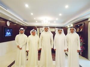 مسالم الاذينة مع وفد النقابة العامة للبنوك﻿