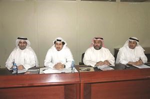 احمد الحمد مترئسا الجمعية العمومية لـ برقان لحفر الابار سعود سالم