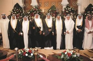 عجيل العجران والشيخ محمد اليوسف واحمد النويهض والشيخ فهد السعد يباركون﻿