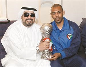 كاس خليجي 20 بين يدي الشيخ طلال الفهد والعتيقي﻿