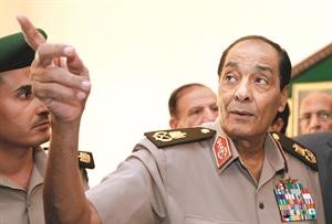 صورة ارشيفية للمشير طنطاوي 	افپ﻿