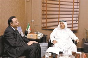 السفير الباكستاني مستقبلا سعد الناهض﻿