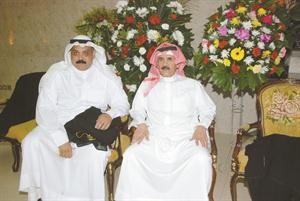 الشيخ محمد السلمان وعم المعرس العميد محمد هاشم الصبر﻿