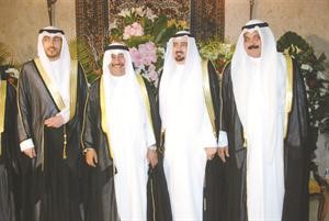 الشيخ فهد الجابر مهنئا	 كرم ذياب﻿