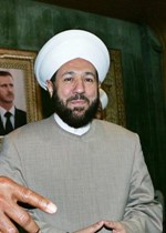 مفتي سورية احمد بدر الدين حسون