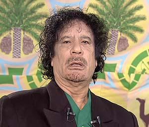 معمر القذافي
