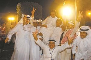 احتفالات الائتلافية ووعود باستمرار الانجازات﻿