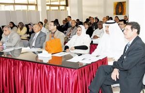 جانب من المشاركين في الورشة
