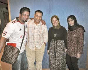 اميرة نجم وابتسام عبدالحليم وجابر الجاسر ومشعل الشايع﻿