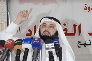 دوليد الطبطبائي يخاطب الحضور﻿