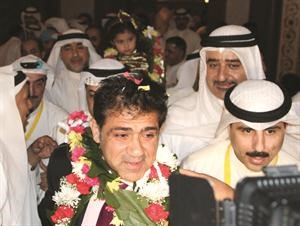 صالة التشريفات غصت بالحضور
