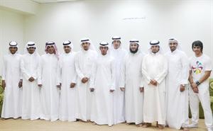 اعضاء الهيئة الادارية لاتحاد التطبيقي
