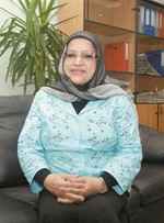 مديرة ادارة المسرح كاملة العياد﻿