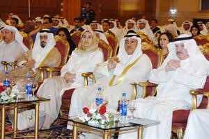 سالم الاذينة متقدما الحضور خلال المؤتمر 	قاسم باشا﻿