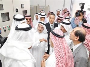 جانب من عملية تدشين المحطة

