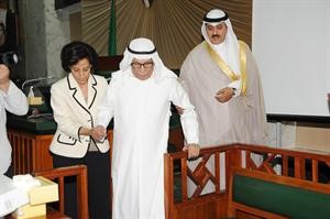 زيد العازمي ومنى بورسلي وترحيب بالفلكي د صالح العجيري