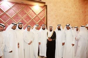 دجمعان الحربش مشاركا في احتفال قائمة الاتحاد الطلابي بفوزها بمقاعد اتحاد التطبيقي﻿