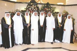 عم المعرس عبدالوهاب النخيلان وفواز النصف يباركان﻿