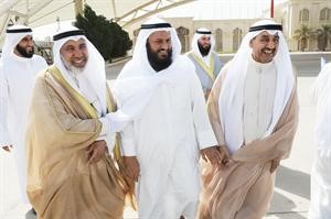 الخرافي ومحمد هايف والبصيري
